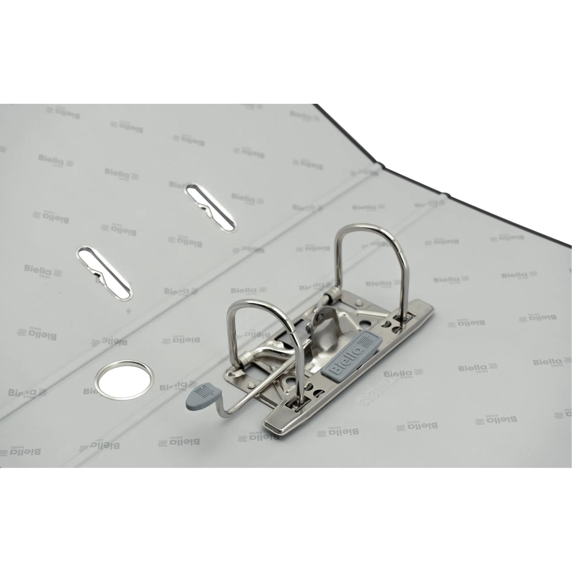 Biella BIELLA Bundesordner Creative 4cm 103424.02 schwarz, mit Sichttasche A4  