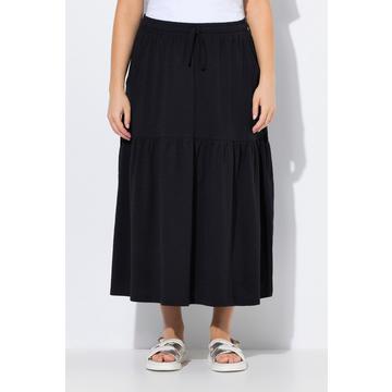 Jerseyrock, Struktur, A-Linie, Volant, Elastikbund