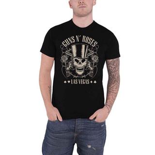 Guns N' Roses  Tshirt TOP HAT, SKULL & PISTOLS LAS VEGAS 