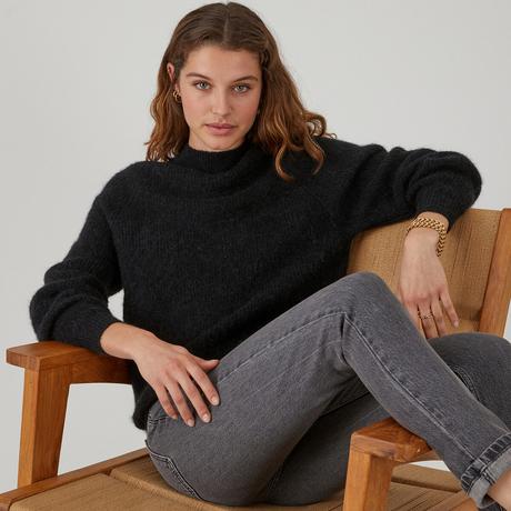 La Redoute Collections  Signature Stehkragenpullover ARISTIDE 