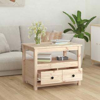 VidaXL Table basse bois de pin  