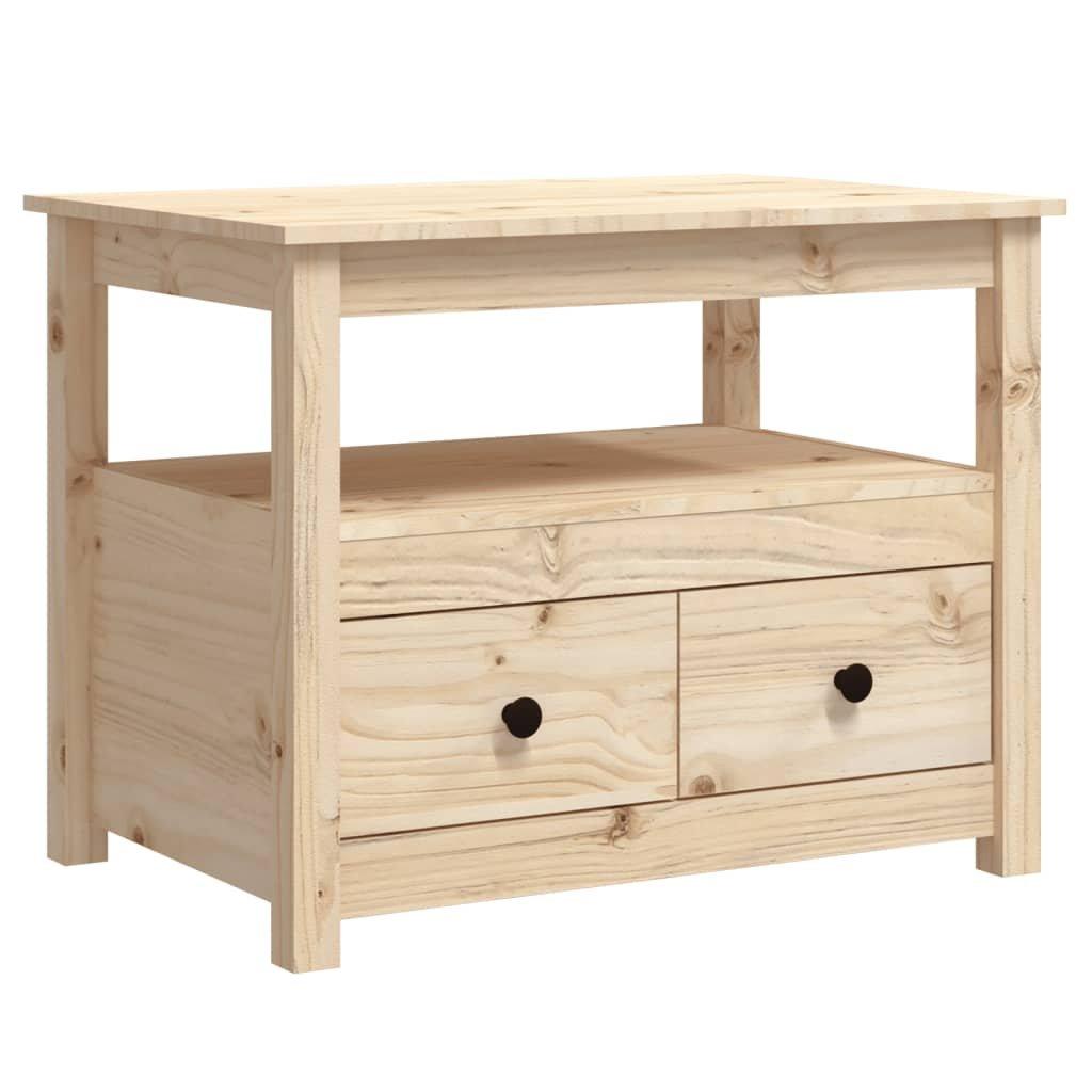 VidaXL Table basse bois de pin  