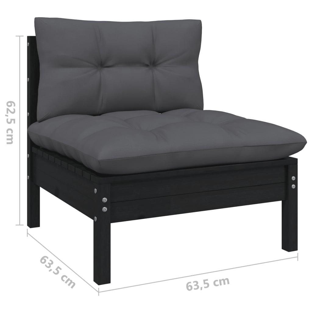 VidaXL 2-sitzer-gartensofa kiefernholz  