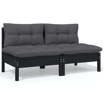 2-sitzer-gartensofa kiefernholz