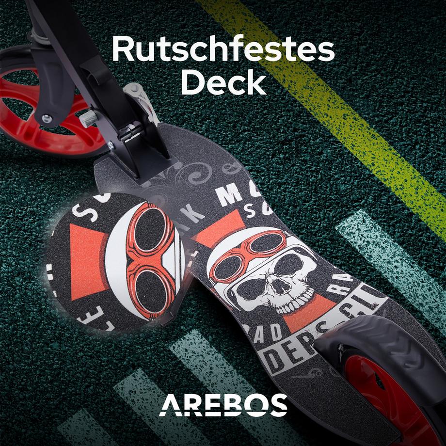 Arebos  Tretroller Kickroller Cityroller Kinderroller Erwachsene Scooter 