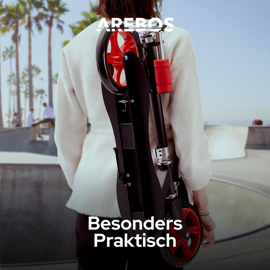 Arebos  Tretroller Kickroller Cityroller Kinderroller Erwachsene Scooter 