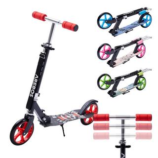 Arebos  Trottinette pour Adultes et Enfants Pliable Hauteur Ajustable 