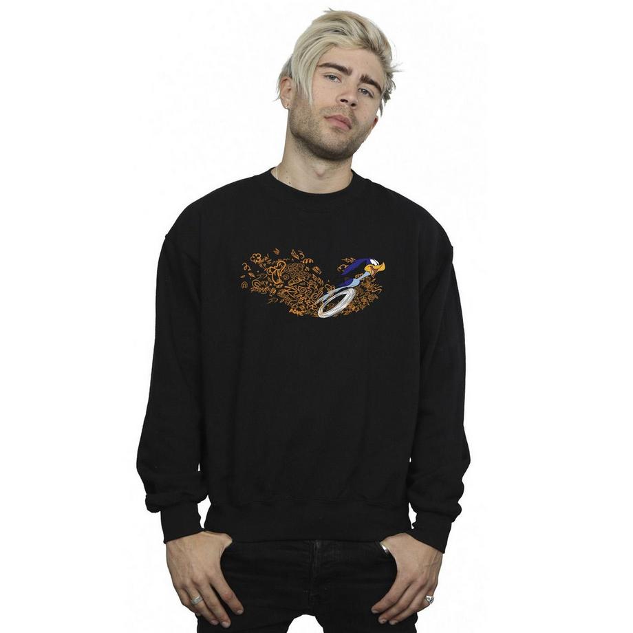 LOONEY TUNES ACME Road Runner Sweatshirt Graphique  