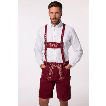 Lederhosen in tradizionale stile Tracht in pelle vera con ricami