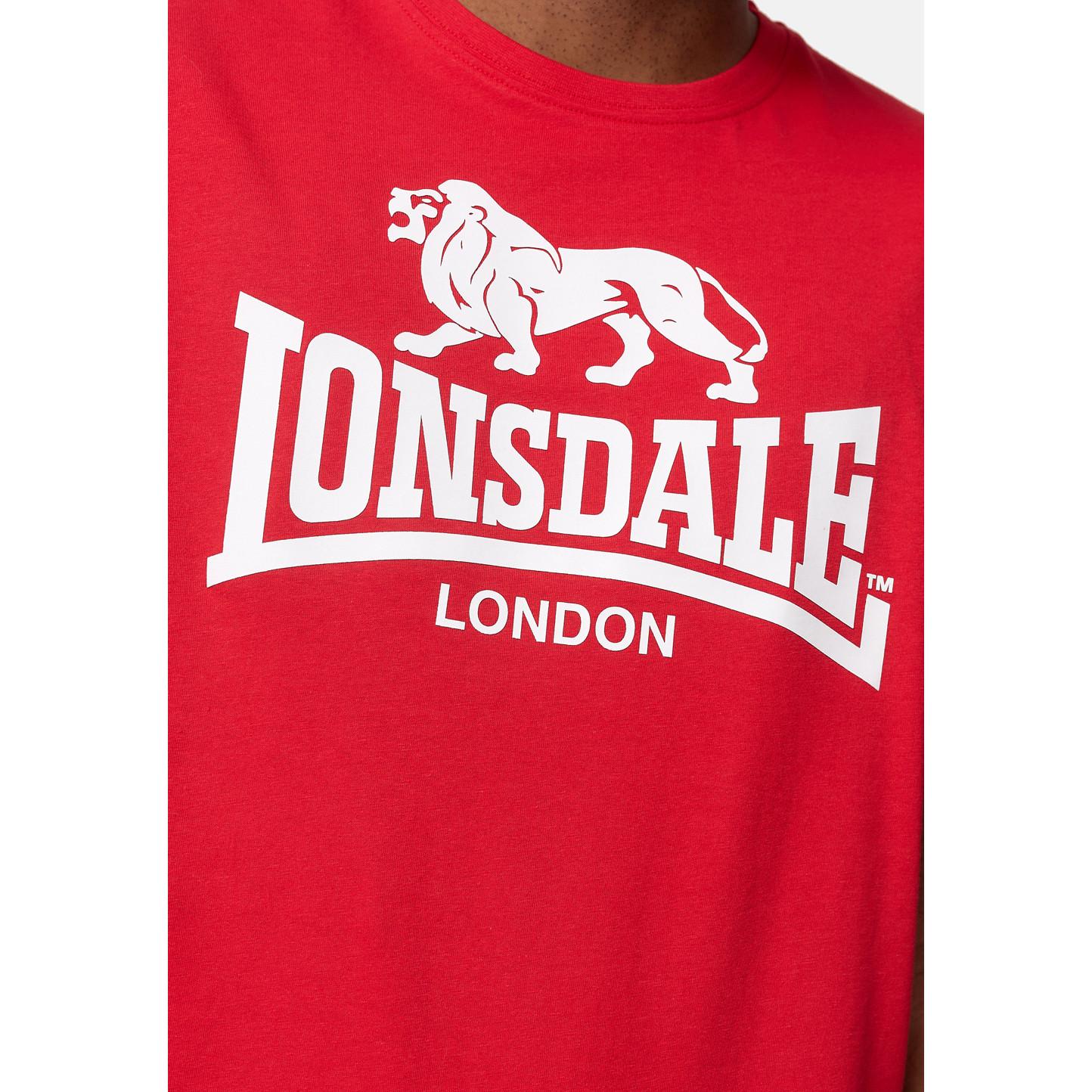 LONSDALE Erney Logo Print T-Shirt  