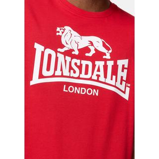 LONSDALE Erney Logo Print T-Shirt  