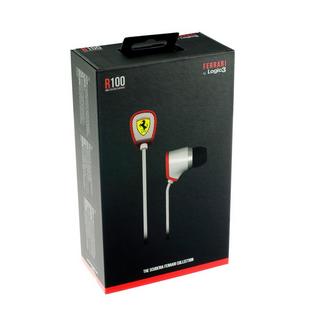 Ferrari by Logic3  Ferrari by Logic3 Scuderia R100 Casque Avec fil Ecouteurs Blanc 