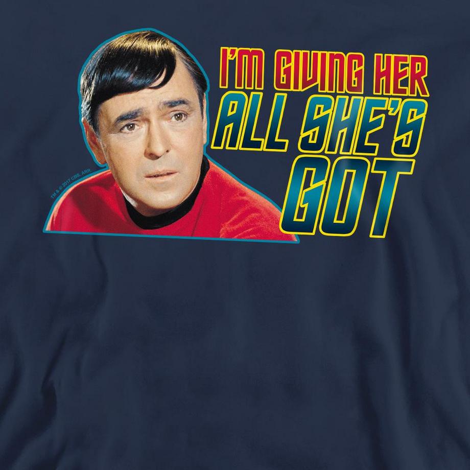 Star Trek All She's Got Sweatshirt  