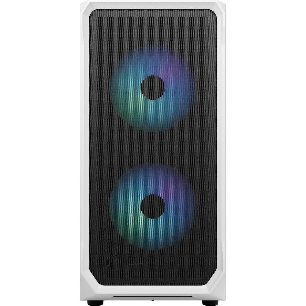 Fractal Design  PC-Gehäuse Focus 2 RGB TG Clear Tint Weiss 