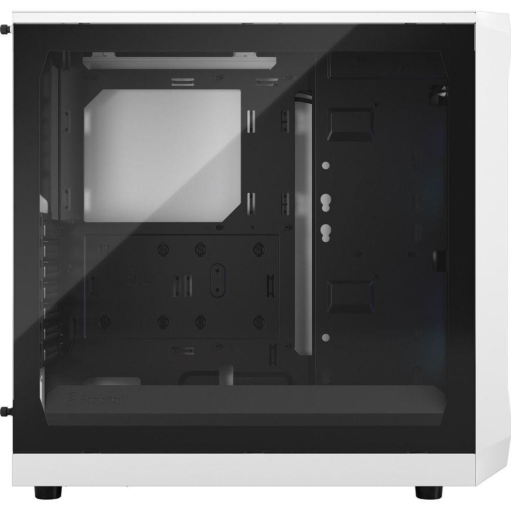 Fractal Design  PC-Gehäuse Focus 2 RGB TG Clear Tint Weiss 