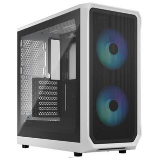 Fractal Design  PC-Gehäuse Focus 2 RGB TG Clear Tint Weiss 