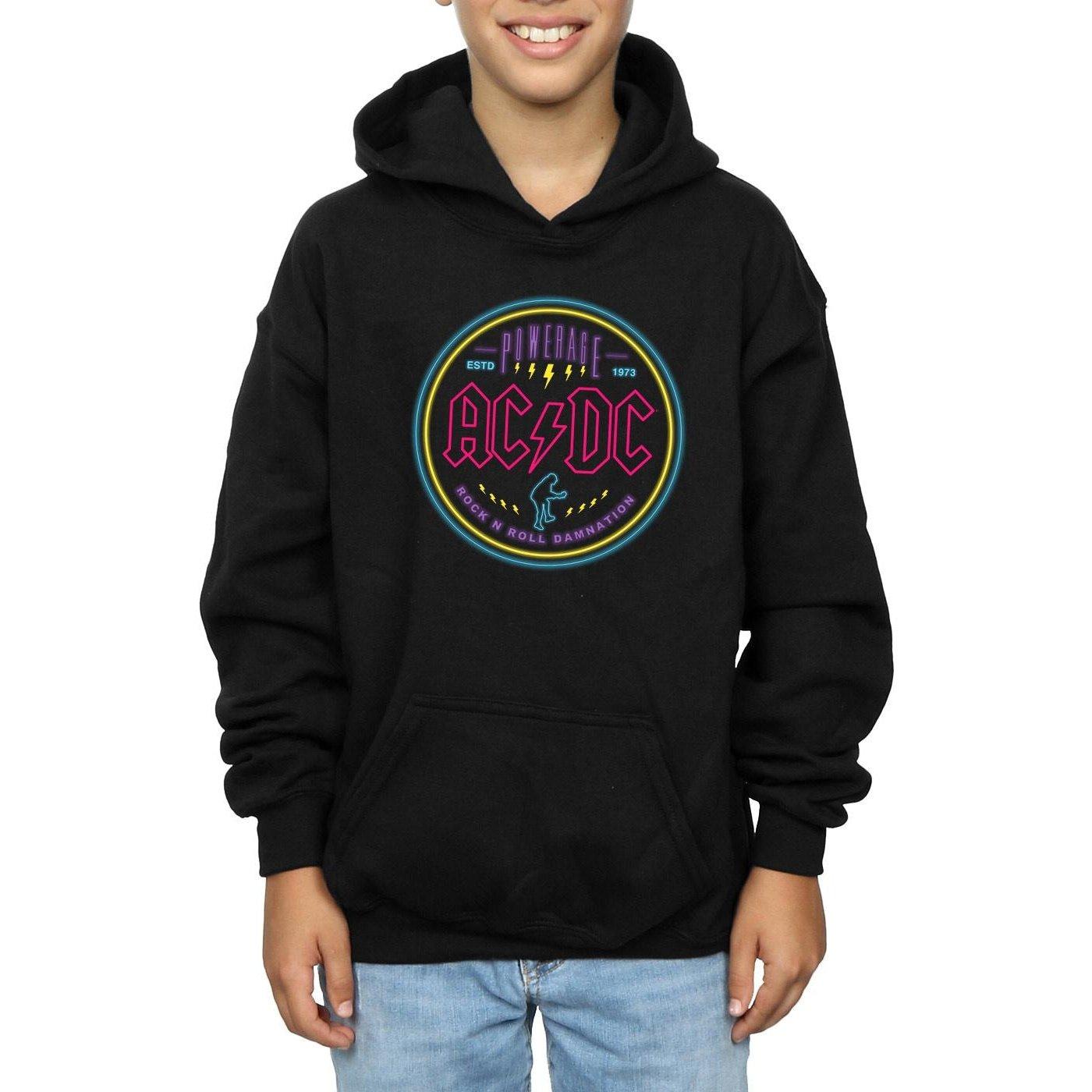 AC/DC  ACDC Circle Neon Kapuzenpullover 