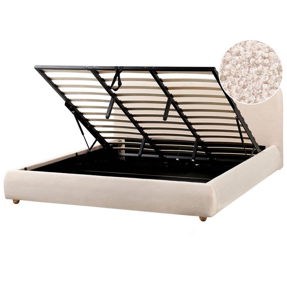 Lit ottoman en Bouclé  BLAGNAC