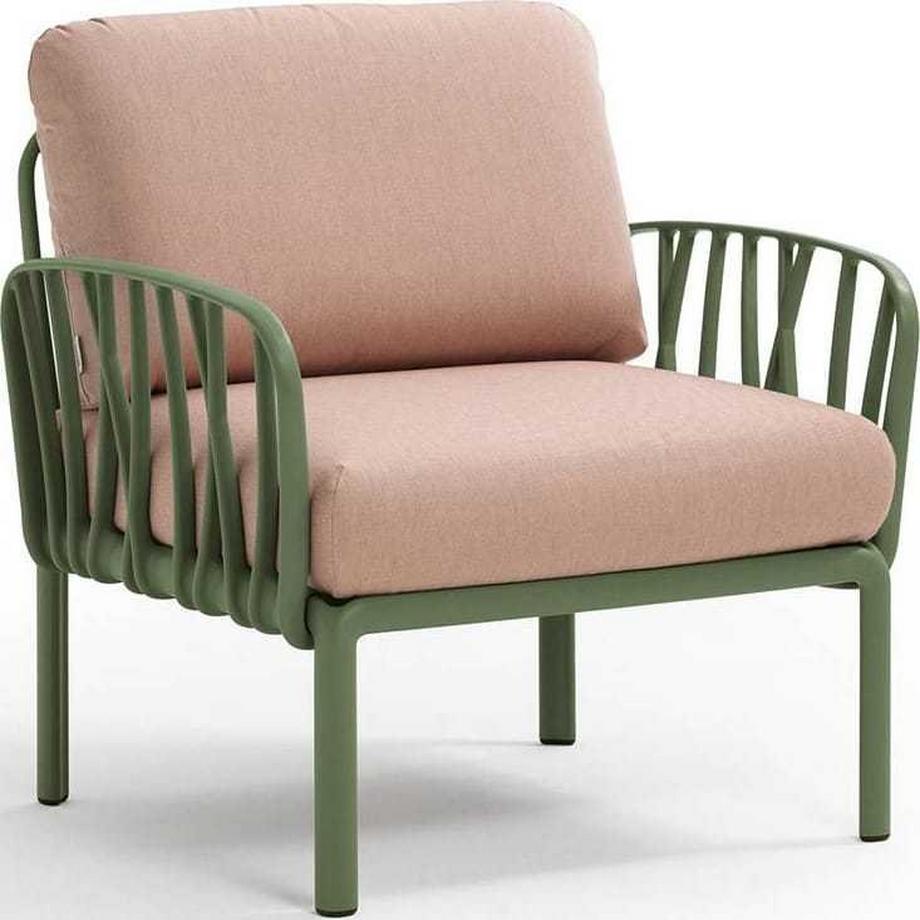 Fauteuil de jardin Komodo agave rose