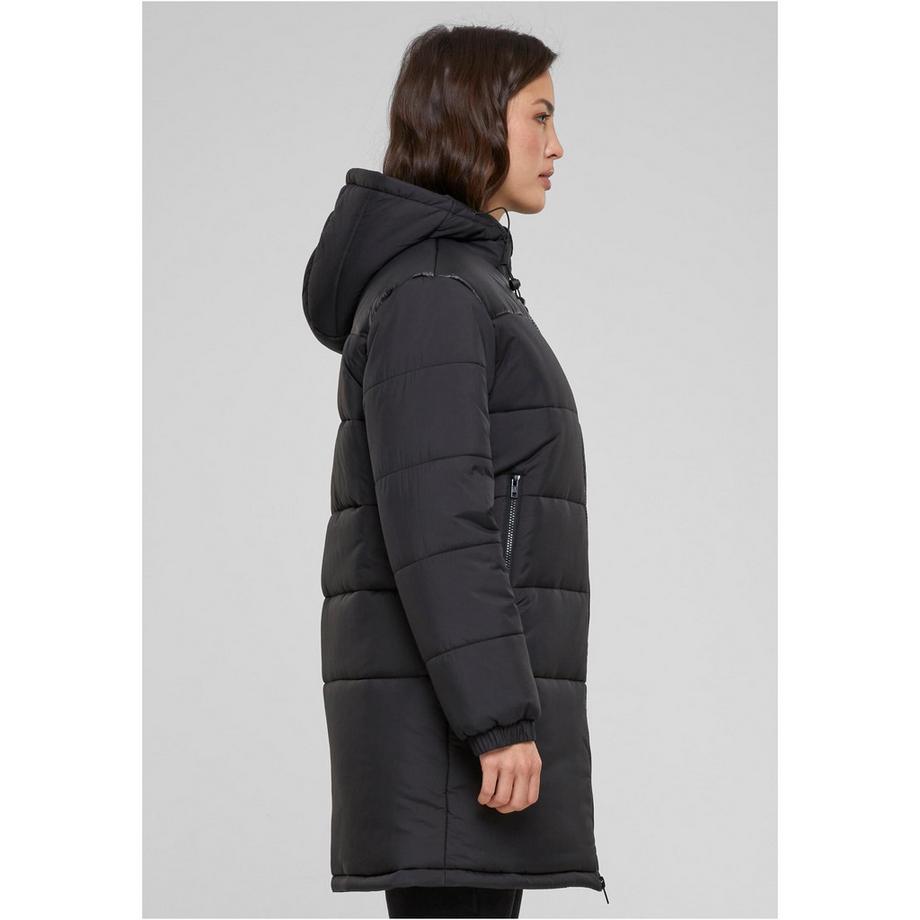 URBAN CLASSICS Giacca lunga con cappuccio Mixed  