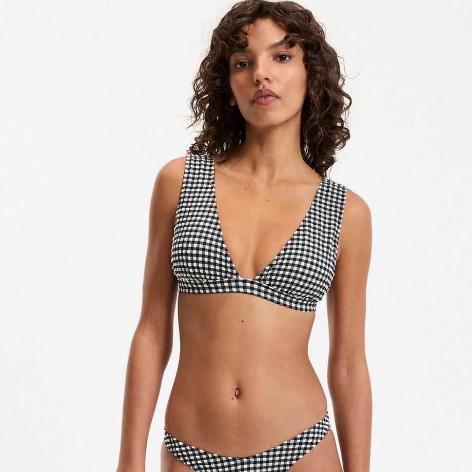 Vichykaro-Badeanzugoberteil Signature JOHANE