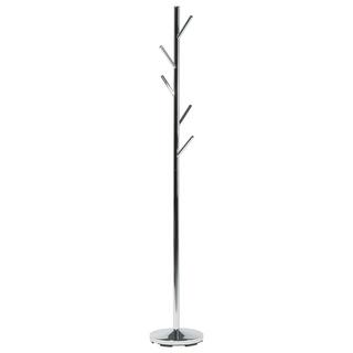 Beliani Garderobenständer aus Edelstahl Modern ALLEN  