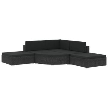 Gartensofa poly-rattan