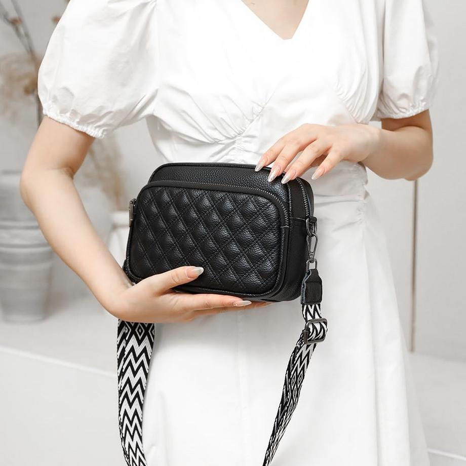 Only-bags.store Sac bandoulière matelassé avec sangle réglable  