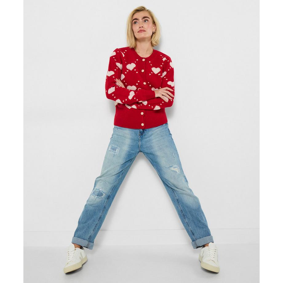 Joe Browns Strickjacke mit Perlendetails  