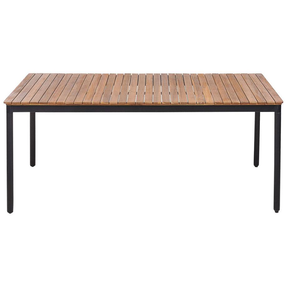 Beliani Set da pranzo per 6 persone en Legno d'acacia Rustico VALLESE  