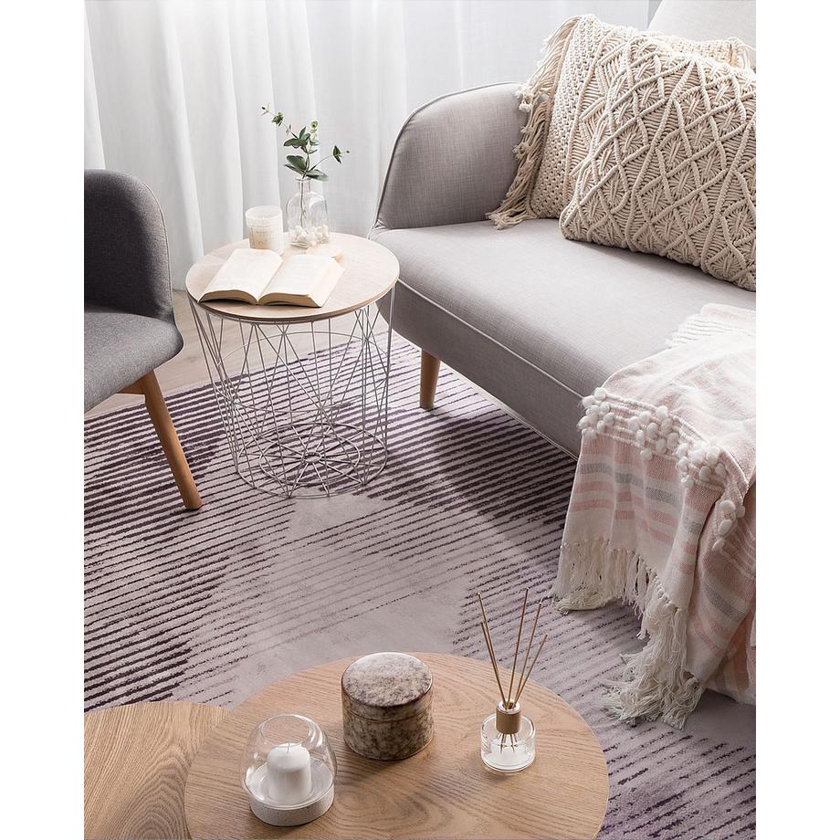 Beliani Tapis en Polyester  KALE  