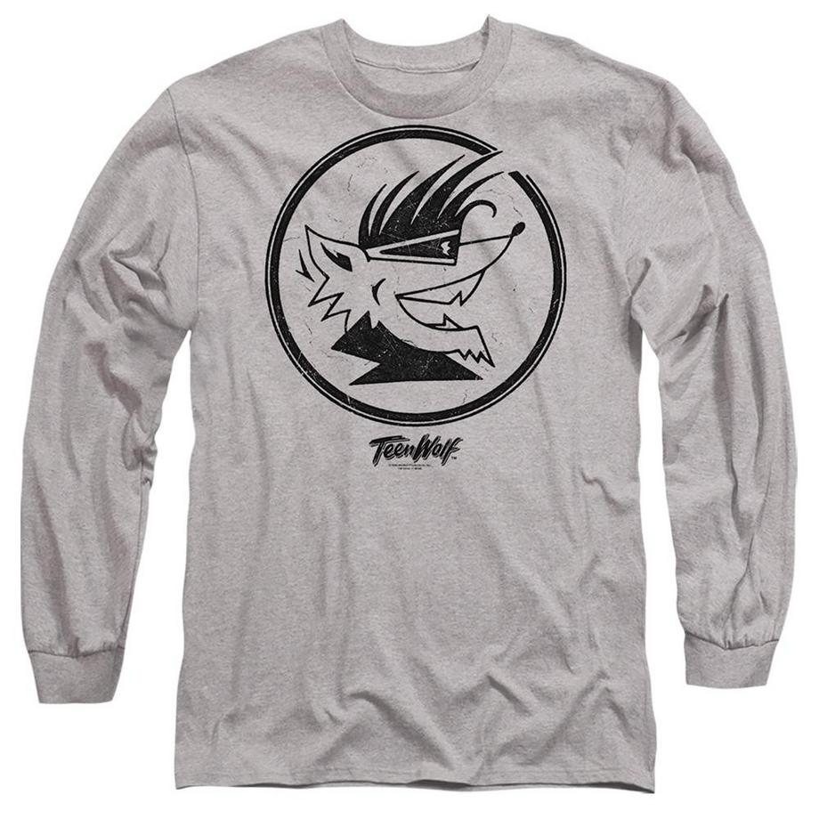 T-ShirtManches Longues Motiftyle Tête De Loup