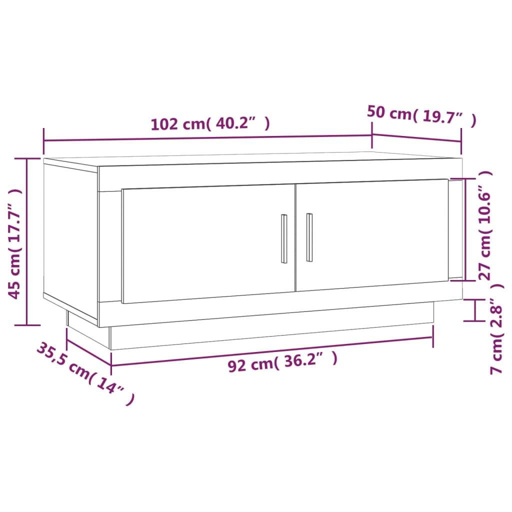 VidaXL Couchtisch holzwerkstoff  