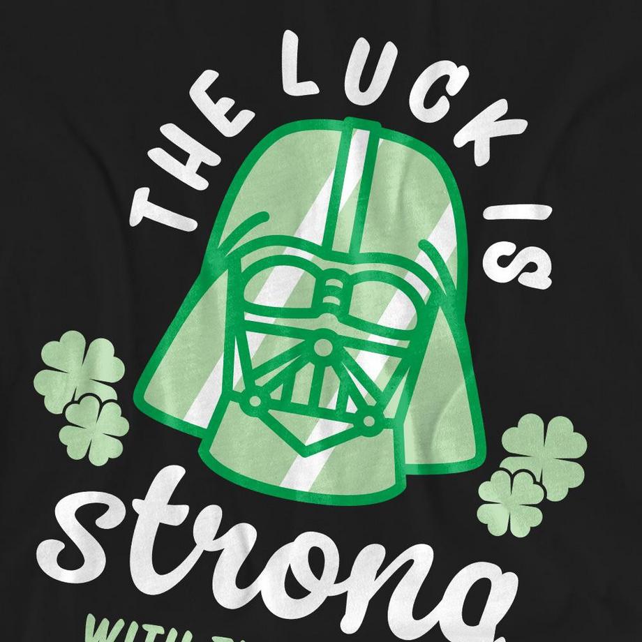 STAR WARS Strong Luck St Patricks Day T-Shirt  