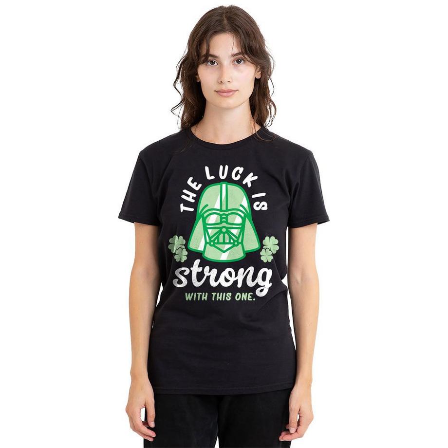 STAR WARS Strong Luck St Patricks Day T-Shirt  