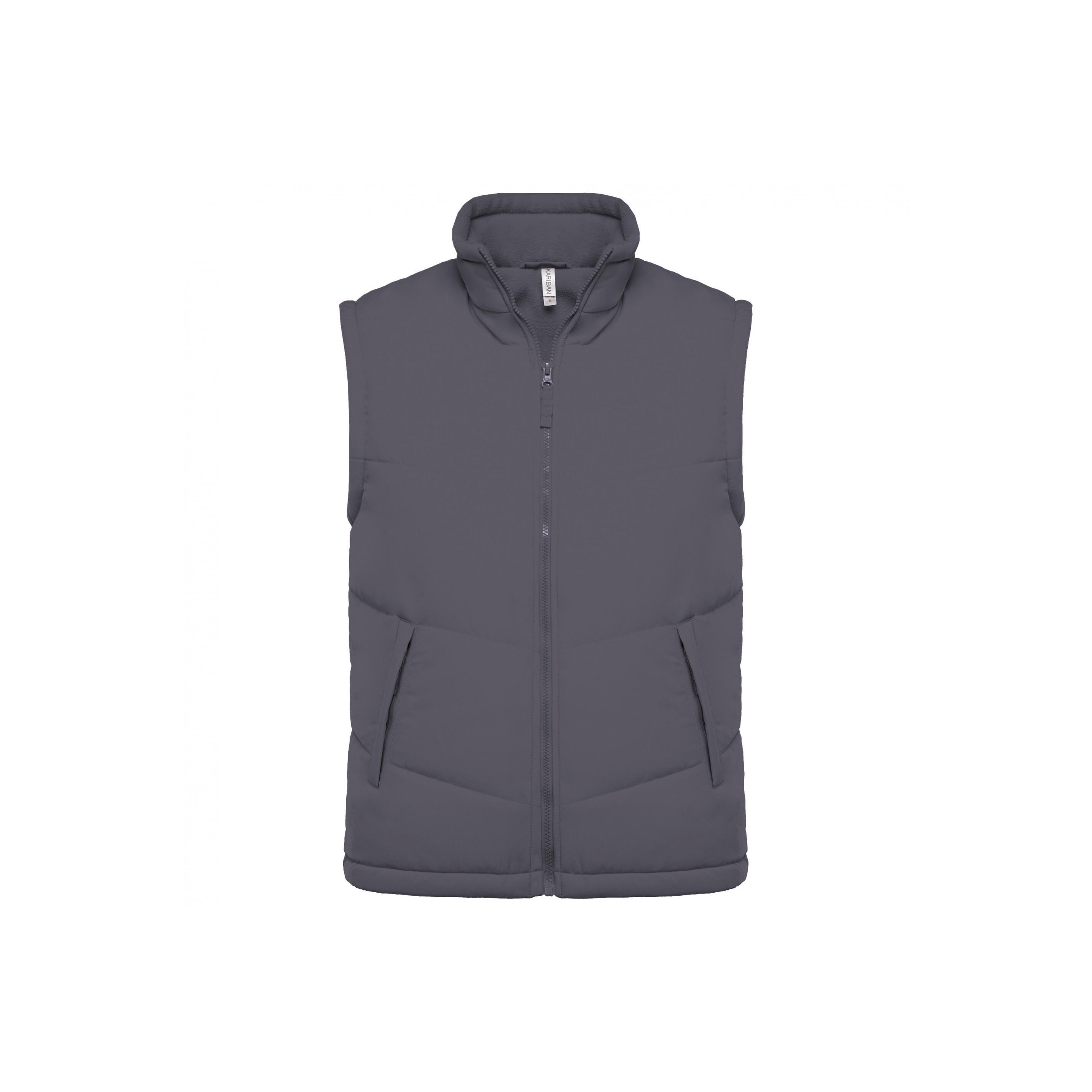 Kariban  gilet foderato in pile warmer 