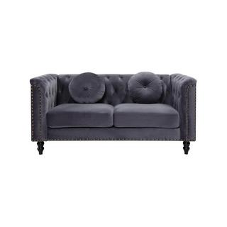 Vente-unique 2SitzerSofa TURNER Samt  