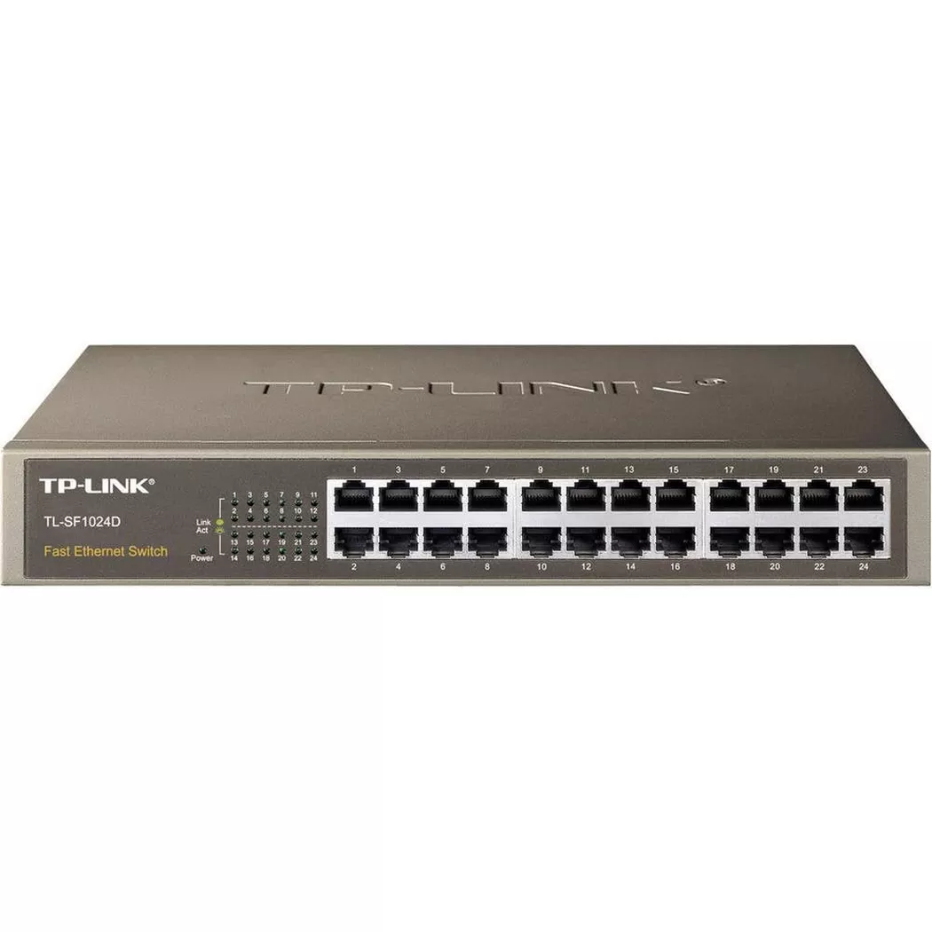 TP-LINK TL-SF1024D 24-Port 100MBit/s Switch