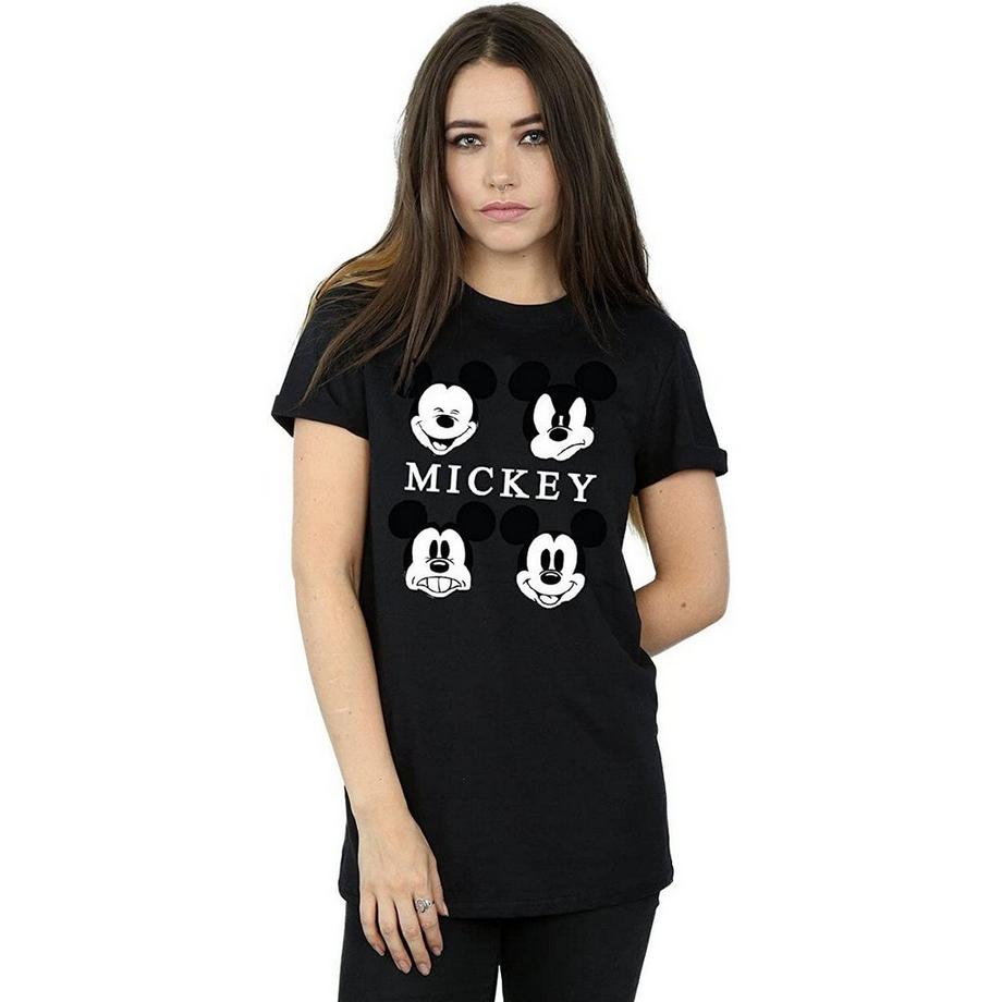 Disney Mickey Mouse Volti T-Shirt Grafica  