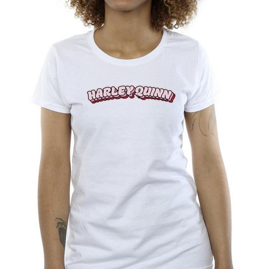 DC COMICS Harley Quinn Logo T-Shirt  