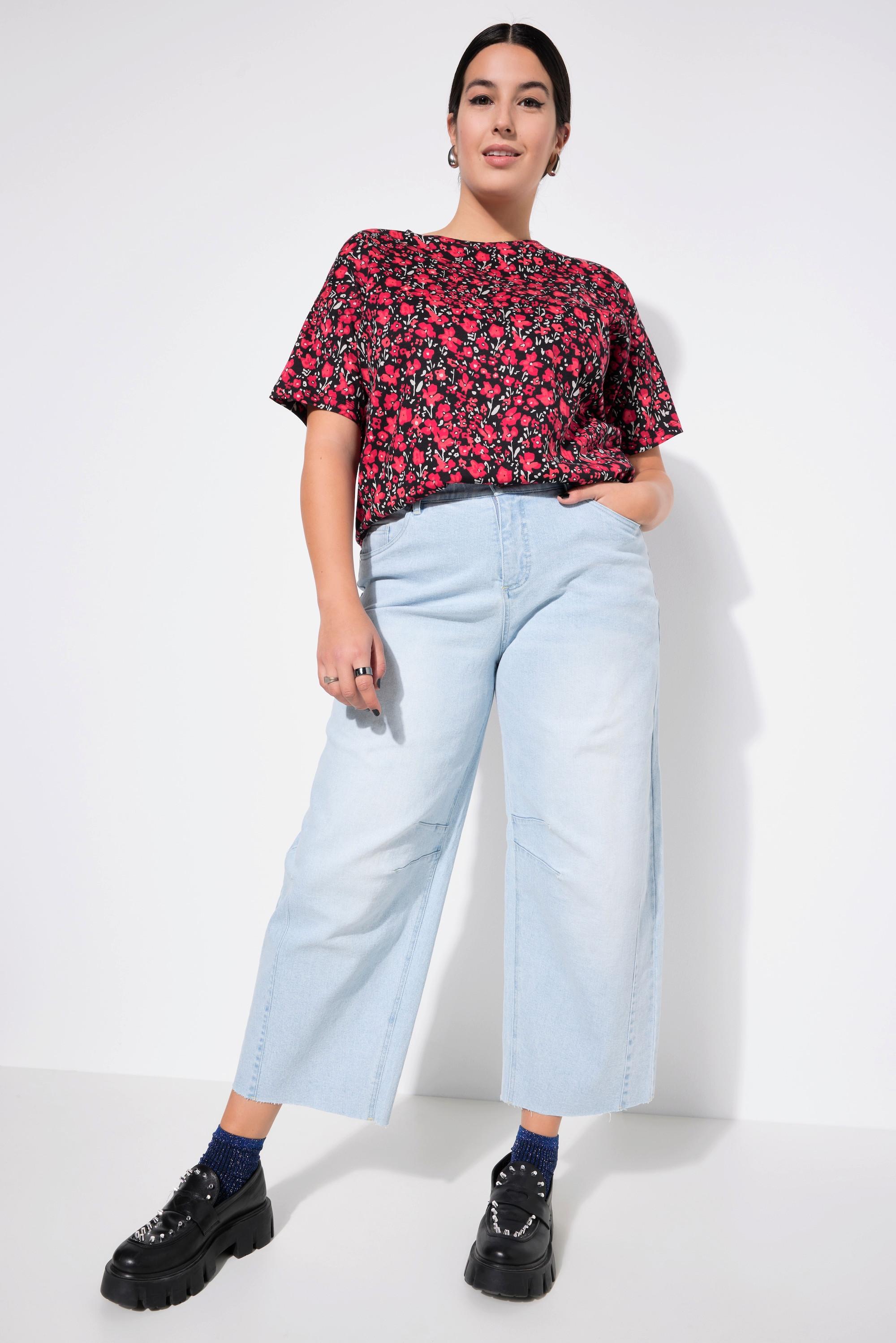 Studio Untold  Barrel-Jeans, Ballon-Legs, High Waist, 5-Pocket 