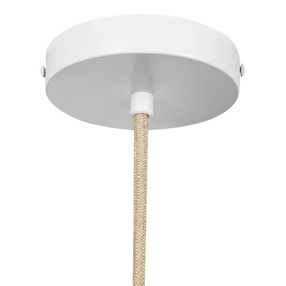 Beliani Lampada a sospensione en Cotone Boho PALMETTO  