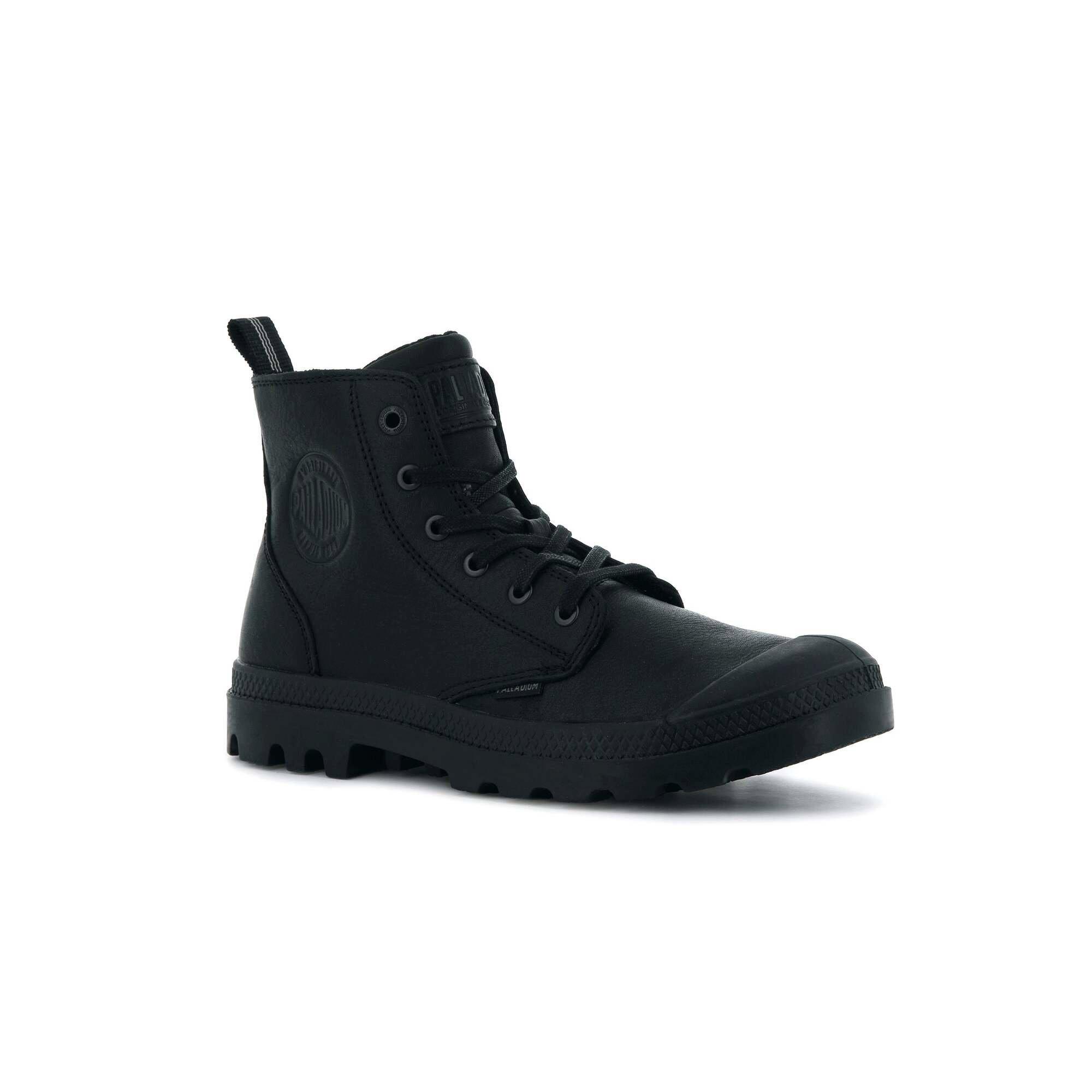 PALLADIUM  bottines cuir zippées  pampa hi ess 