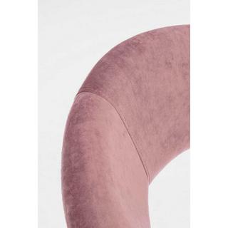 mutoni Sessel Vanity Samt rosa  