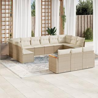 VidaXL Garten sofagarnitur poly-rattan  