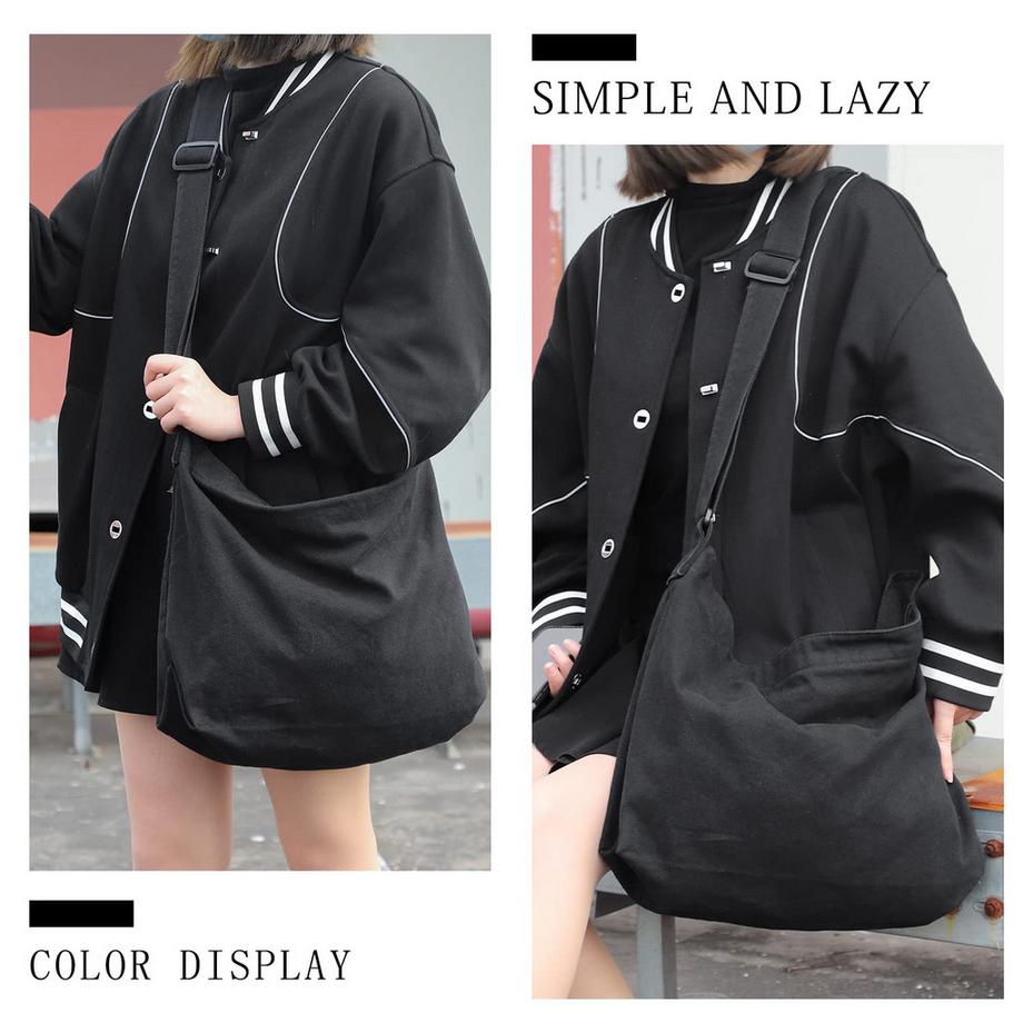 Only-bags.store Sac Bandoulière Toile Sangle Réglable  