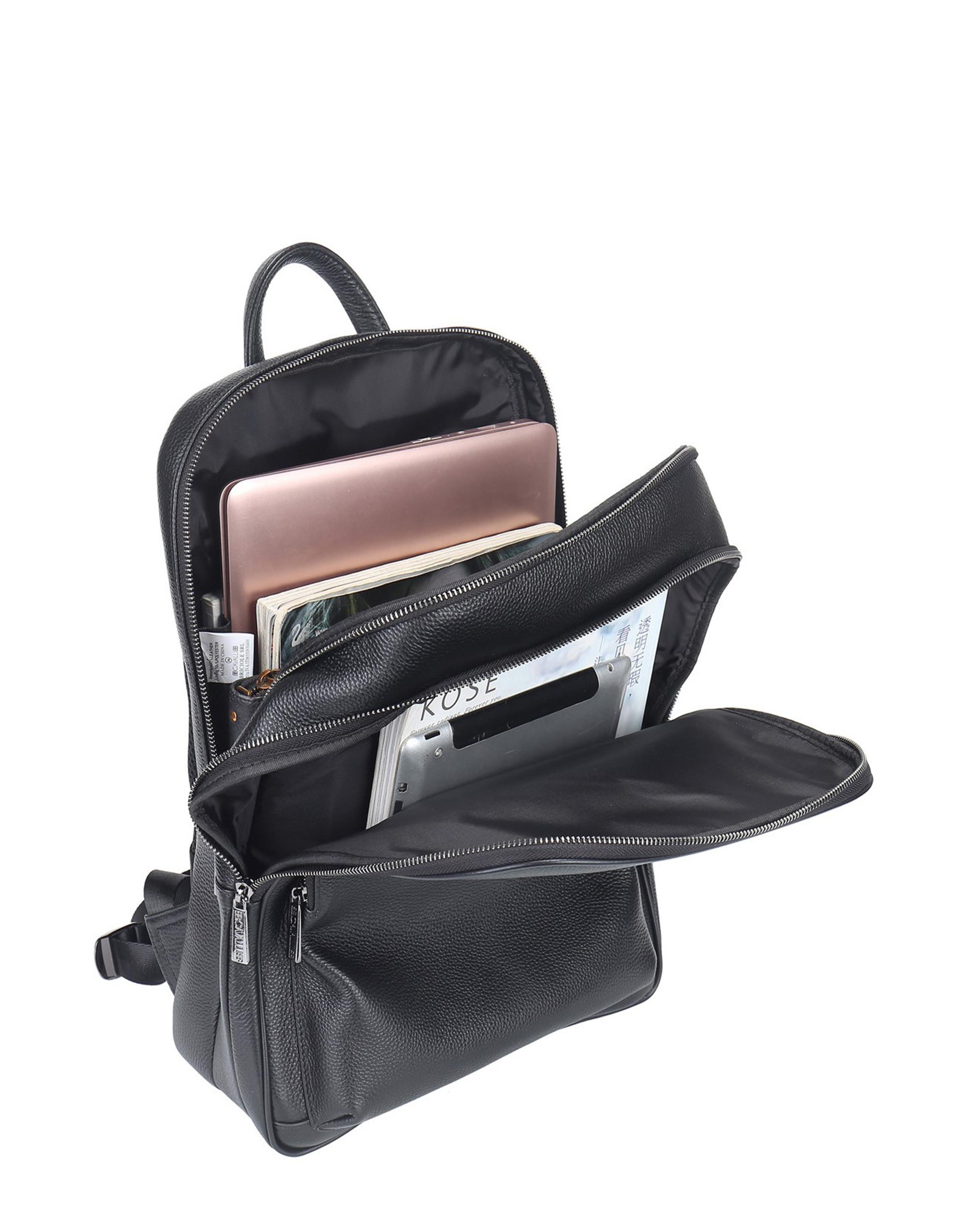 B Cavalli B Unisex Leder Rucksack  