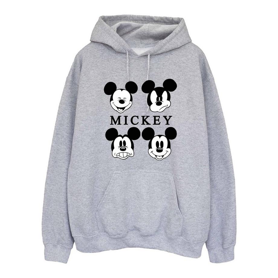 Disney Mickey Mouse Volti Felpa con Cappuccio  