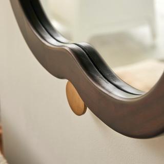 Tikamoon Specchio in legno di mindi 60x40 cm Agate  