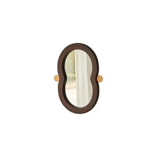 Tikamoon Specchio in legno di mindi 60x40 cm Agate  